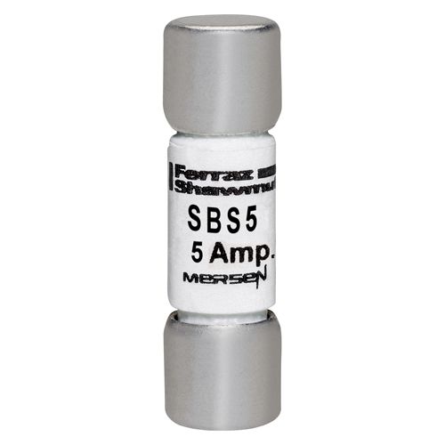 SBS5 - Fuse 600V 5A Fast-Acting Midget SBS Series